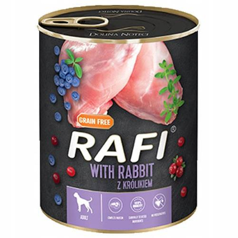 Rafi z Królikiem Pasztet bez zbóż 800g