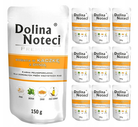 ZESTAW Dolina Noteci 10x150g  Kaczka Dynia