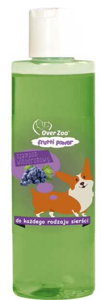 Over Zoo Szampon do każdego rodzaju sierści WINOGRONO 200 ml