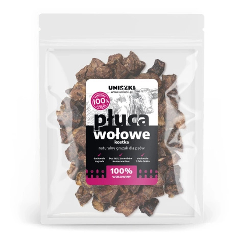 Uniszki Płuca wołowe kostka 150g