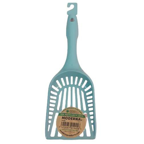 Moderna Łopatka do sprzątania kuwety turkusowa duża