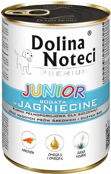 Dolina Noteci Junior Jagnięcina 400g