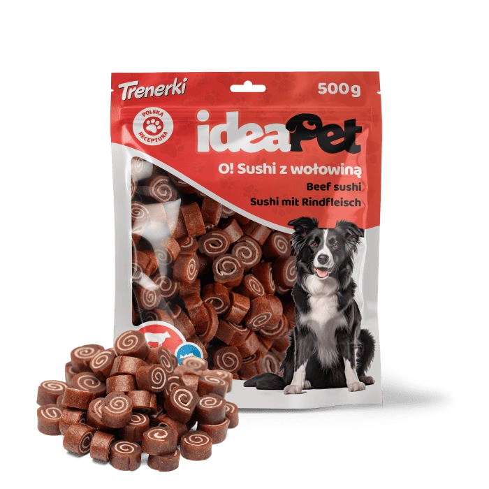 IDEAPET 500g SUSHI Z WOŁOWINĄ           