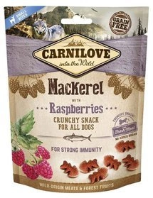 Carnilove Dog Crunchy Snack Mackrel & Raspberries 200g