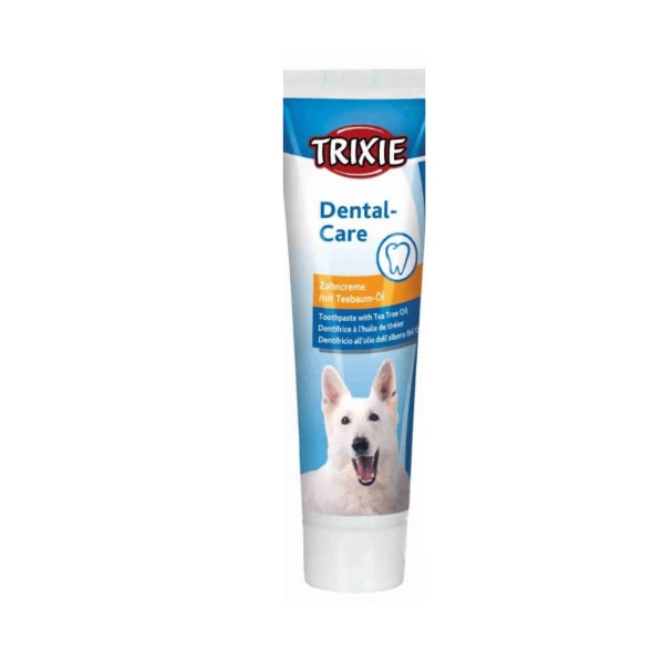 Trixie Pasta do zębów z olejkiem z drzewa herbacianego 100g