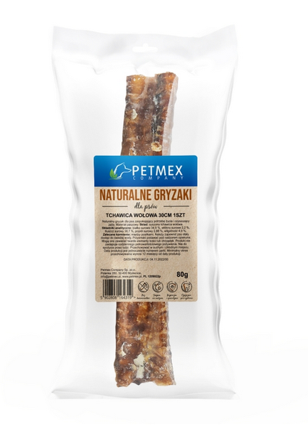 Petmex Tchawica wołowa 30cm 1szt/op