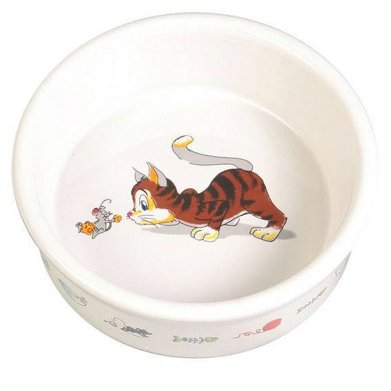 Trixie Miska Porcelanowa Dla Kota z Motywem 0,2L