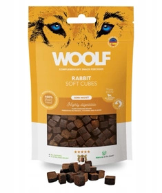 Woolf Soft Cubes - Monoprotein Rabbit 100g