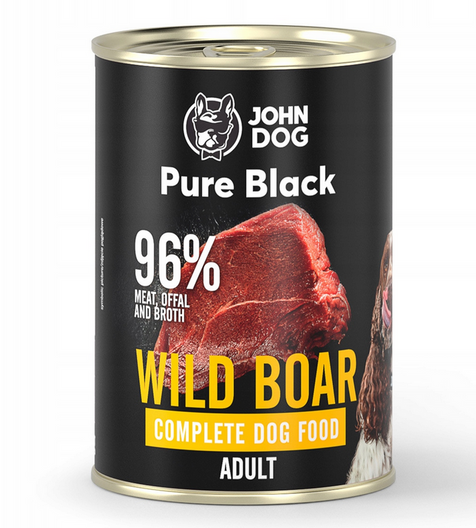 John Dog Pure Black Dzik 400g