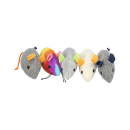 Trixie myszka pluszowa dla kota, 7 cm, z kocimiętką - 1 szt.