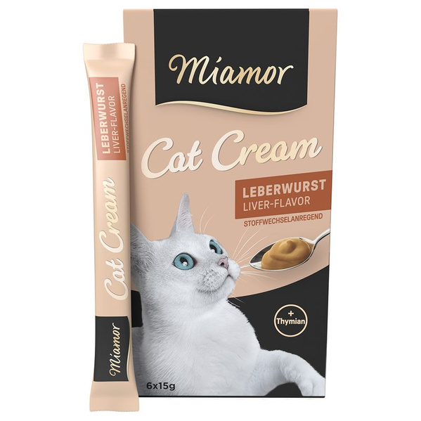Miamor Cat Snack Wątróbka Pasta dla kotów 90 g