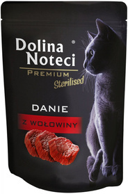 Dolina Noteci Kot Danie z Wołowiną Sterilised 85g