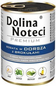 Dolina Noteci Dorsz Brokuły 400g