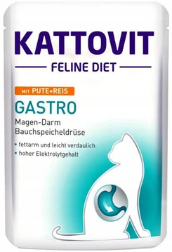 Kattovit Gastro Indyk+Ryż 85g