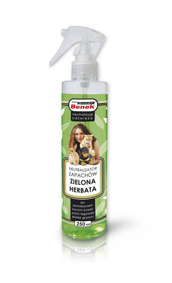 Benek Neutralizator Zielona Herbata Spray 250ml
