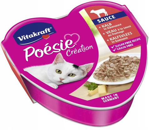 Vitakraft Poesie Cielęcina Ser 85 g
