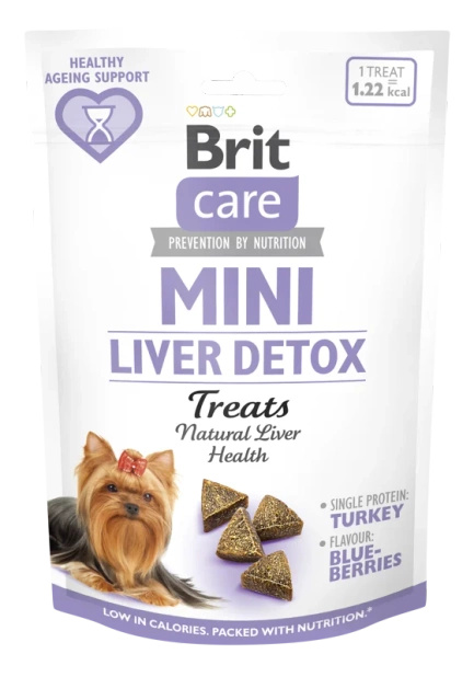 Brit Care Mini Liver Detox 50g przysmak dla psów dorosłych małych ras