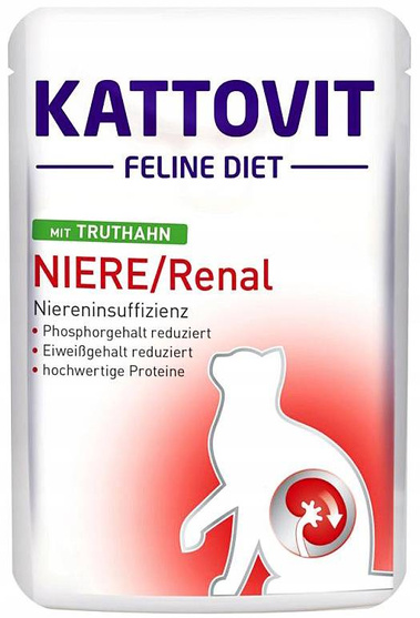 Kattovit Niere/Renal Indyk 85g