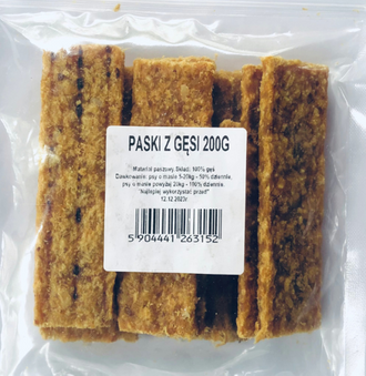 Paski z gęsi 200g