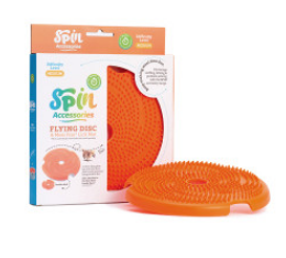 Pet Dream House Spin Lick Frisbee Orange