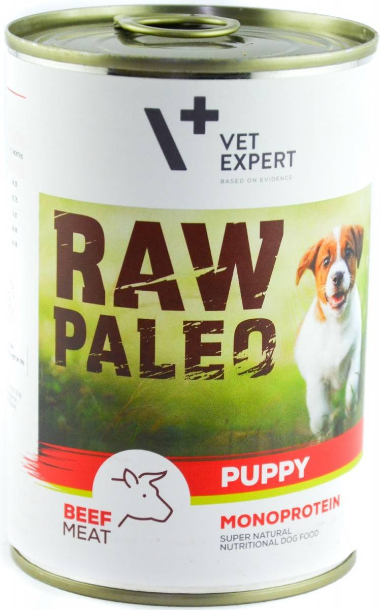 raw paleo puppy