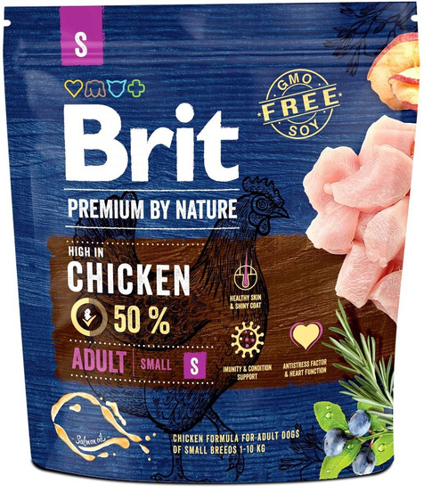 Brit By Nature Adult S 1kg